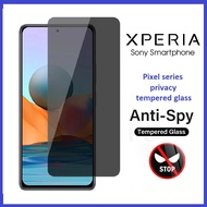 Sony Xperia 1 VII / 10 VII / Xperia 1 VI / 10 VI / Xperia 5 II / 10 II  Privacy Tempered Glass Scree