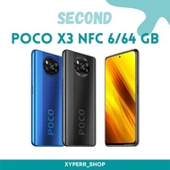 Terlaris Poco x3 nfc 6/64 second