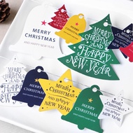 Christmas Tag Christmas Gift Box Decoration Tag Christmas Tree Decoration Pendant Christmas Decoration Christmas Congratulations Paper Piece