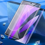 Anti-Blue Light Purple 3D Curved Vivo Y78 V27 V29 V30 V30e X100 Pro 5G 9H Tempered Film Mobile Phone