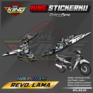 Sticker Striping List Variasi Revo Lama/Old - Stiker Striping Motor Revo Lama/Old. KS.05
