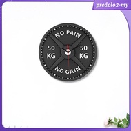 [PredoloceMY] 50kg 3D Barbell Wall Clock Decorative Gym Clock for Home Gym Fitness Workout