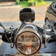 Mini Flyscreen Winshield for Vespa Lx 125 Lx 150 Iget Primavera Gts Economical Vespa Accessories/