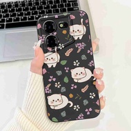 เคสสำหรับ Tecno Pova 5 Pro LH8n Coque หัวใจดอกไม้ซิลิโคนเหลวป้องกันฝาหลังสำหรับ Tecno Pova5 Pova 5 P