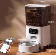 寵物智能自動貓狗餵食器5L APP視頻版 雙碗