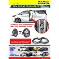 1pcs MPV Sliding Door Rubber Striker Cover Seal Bush for Alphard Vellfire Estima Sienta Hiace Voxy N