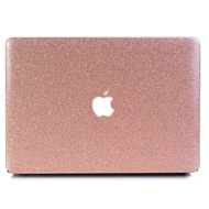 Macbook Case Glitter เคสแมคบุ๊ค เคส กากเพชร เจาะโลโก้  Air13 / Pro13 /  M1 / M2 / M3 /  Pro14 / 1466 / Air15 M2 ( THพร้อมส่ง ในไทย )