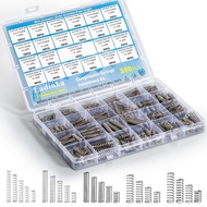 380PCS Stainless Steel Compression Springs Assortment Kit - Small & Tiny Springs with 23 Different S
