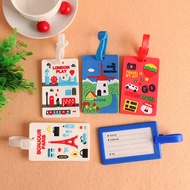 Cartoon Cartoon Boarding Pass pvc Boarding Pass Creative Cartoon Airplane ID Card Holder Lanyard Sil