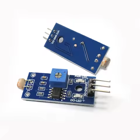 5516 Photoresistor Sensor Module with LM393 Digital Light Switch for Arduino ESP32 DHT11 Water Level