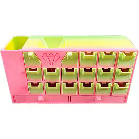 Diamond Painting Storage Box with 19 Small Drawers Diamond Painting Storage Containers for Diamond P