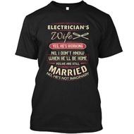 Electricians Wife- - Wife Yes Hes T-Shirt