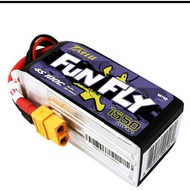 Tattu FunFly 14.8V 1550mAh 100C 4S Lipo Battery With XT60 Plug TF1550-4S