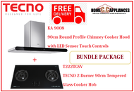 TECNO HOOD AND HOB FOR BUNDLE PACKAGE ( KA 9008 &amp; T 222TGSV ) / FREE EXPRESS DELIVERY