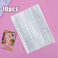 10pcs Sleeve Binder A4 Binder Sleeve Photocard 9p Ultra Pro Sleeve