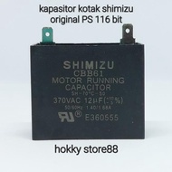 Kapasitor kotak pompa air Shimizu 12uf Original PS 116 Bit 12 uf 370V