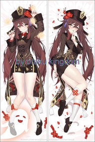 Sarung Bantal dakimakura Genshin Impact Hutao