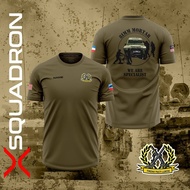 Tindak Pasti Lunyai 81MM MORTAR We Are Specialist T-shirt Taktikal Poliester Bernafas Kering Cepat 周