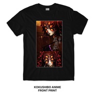 Kokushibo Anime Demon Slayer Series T-Shirt (Singapore 3-5 Days Delivery) Front Back Print Crafter T