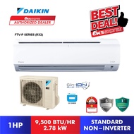 [Built-in Wifi] Daikin FTV-P Series R32 Non Inverter Aircond (1HP/1.5HP/2HP/2.5HP) FTV28PB / FTV35PB