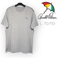 Arnold Palmer grey Twotone T-shirt Original Dryfit Street Wear size L