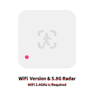 Tuya WiFi Cảm Biến Sự Hiện Diện Của Con Người Với Cảm Biến Độ Sáng MMWave Radar Dò Cho Nhà Thông Min