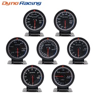 Dynoracing 60MM Volt meter Water temp Oil temp gauge Turbo Boost gauge Oil press meter Exhaust gas t