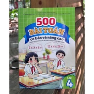 Book - 500 Basic and Advanced Math Problems Grade 4 (ND)