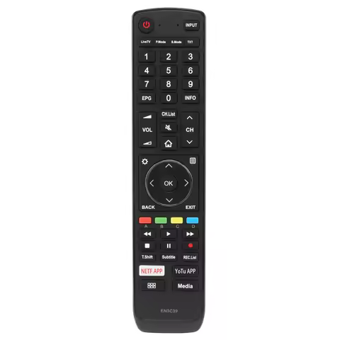 New Remote Control EN3C39 Use for Hisense Smart TV 50N7 55N7 65N7 65N8 65N9 65P7 65P8 75N7 75N9 E56B