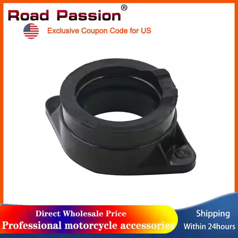 Road Passion Motorcycle Parts Carburetor Interface Intake Outlet Manifold For SUZUKI DR250 GN250 TU2