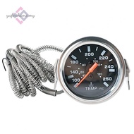 52mm Mechanical Vehicle Water Temp Gauge 40 to 120 Celsius 100 to 250 Fahrenheit