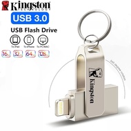 Kingston OTG Drives USB Flash Drive 1TB Pen Drive for iPhone14/13/12/11/X/8/7/6 iPad PenDrive Extern