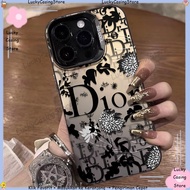 Casing iphone 11/12/13/14/15/16 Pro Max aesthetic luxury for girls shockproof hard Case For iPhone 1