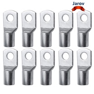 JAROV 10Pcs Cable Connector Kit 16-35mm2 SC16-6 SC25-6 SC35-6 Bolt Hole Lugs Ring