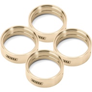 INJORA Brass Inner Beadlock Rings - 27g/pc 1.3" Wheel Weights Fit for 1/24 1/18 RC Crawler Upgrade
