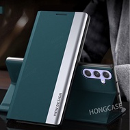 Business Casing For Samsung Galaxy A05S A05 S 4G S24FE S24 FE 5G S25 S25+ S25plus S25Ultra Leather P