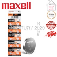 MAXELL 192 Alkaline Battery LR41 Original 10pcs/card
