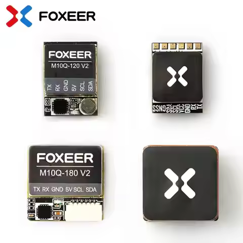 FOXEER M10Q V2 120/ 180/ 250 GPS IST8310 Compass Ceramic Antenna Bilid-in Battery Input Voltage 5V f