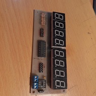 Part Kit 8 digit Seven Segment 0.56" with ULN2803 ULN 2803 & DS1621 Electrical Equipment