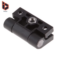 [Blesiya] Replaces   E6-10-301-20, 4 Hole Adjustable Torque Hinge, Black Plastic