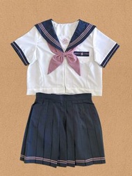 學院風JK水手服（全套-上衣＋蝴蝶結+裙）#偽娘 #cosplay