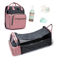 09u Lequeen New Diaper Bags Crib Design Mummy Bag Waterproof Fabric Nappy Backpack Changing Pa pJm