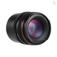 (Docooler)50mm f/1.4 Large Aperture Portrait Manual Focus Camera Lens Low Dispersion for Sony E Moun