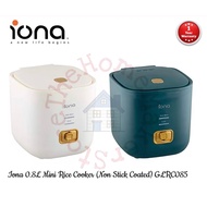 Iona 0.8L Mini Rice Cooker with Steamer (Non Stick Pot) GLRC085 | GLRC 085 (1 Year Warranty)
