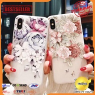 Case HP OPPO F5 F7 F9 A3S F7 YOUTH FLOWER SOFTCASE CASING