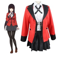 ชุดคอสเพลย์ญี่ปุ่น kakegurui yumeko เครื่องแบบนักเรียน kirari momobami ชุดเครื่องแบบนักเรียนหญิง