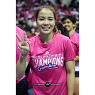 PVL Volleyball Galanza Jersey 23 for Woman Creamline Cool Smashers Pink GALANZA T Shirt  23 Drifit Full Sublimation