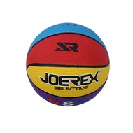 JOEREX - 1個裝 彩色 3號橡膠籃球/拍拍球皮球/幼兒園小學訓練比賽/兒童卡通玩具/室內室外運動/建議年齡3-6歲