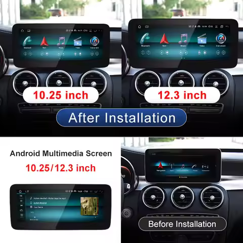 STWEI Android14 Car Multimedia Wireless AUTO CarPlay 12.3inch Screen For Mercedes Benz V Class W447 