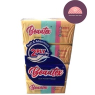 Beautex 2 Ply Softpack Facial Tissue 4 x 200